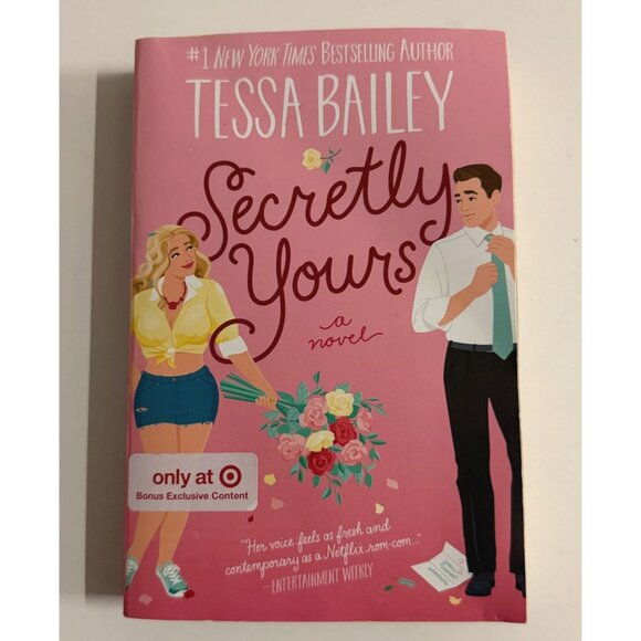Secretly Yours: A Novel - Target Exclusive Edition by Tessa Bailey (Paperback) - Picture 1 of 7